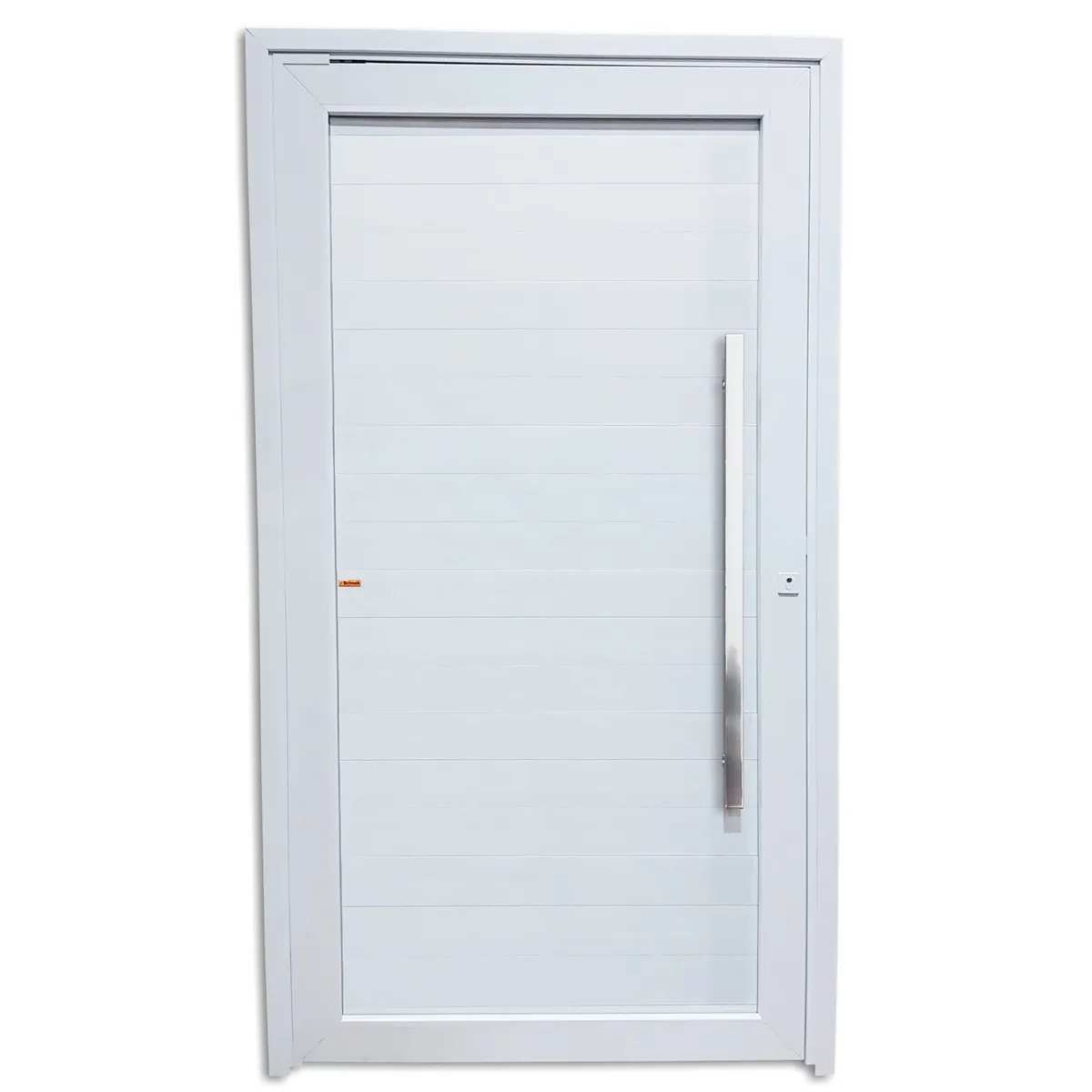 Porta Pivotante PVC Branco Direita 216x100x6cm Tecplus100, marca Brimak - Foto Principal
