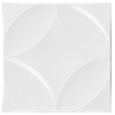 Revestimento Decorado Glamour White Acetinado 20x20cm