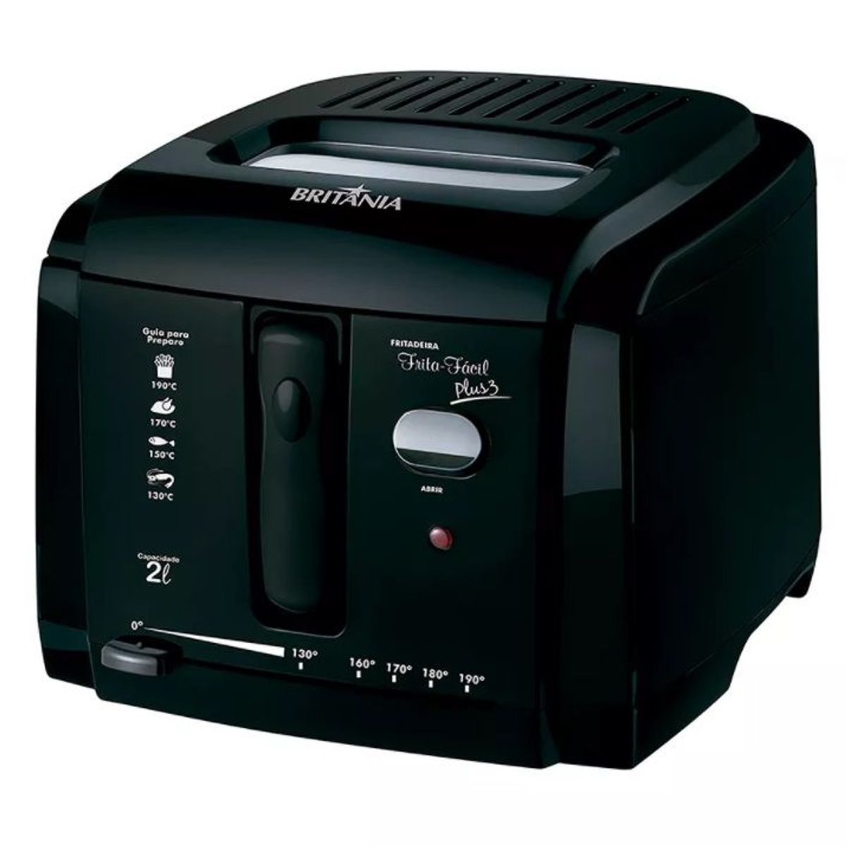 Fritadeira Elétrica com Óleo Frita Fácil Plus 3 2L 220V Preto, marca Britânia - Foto Principal