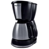 Cafeteira Elétrica 600ml Temp 127V Preto e Prata