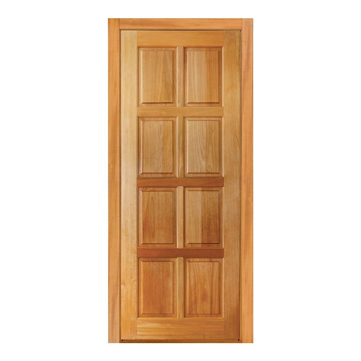 Porta Montada Madeira Maciça Tauari 215x82x14cm, marca Mapaf - Foto Principal
