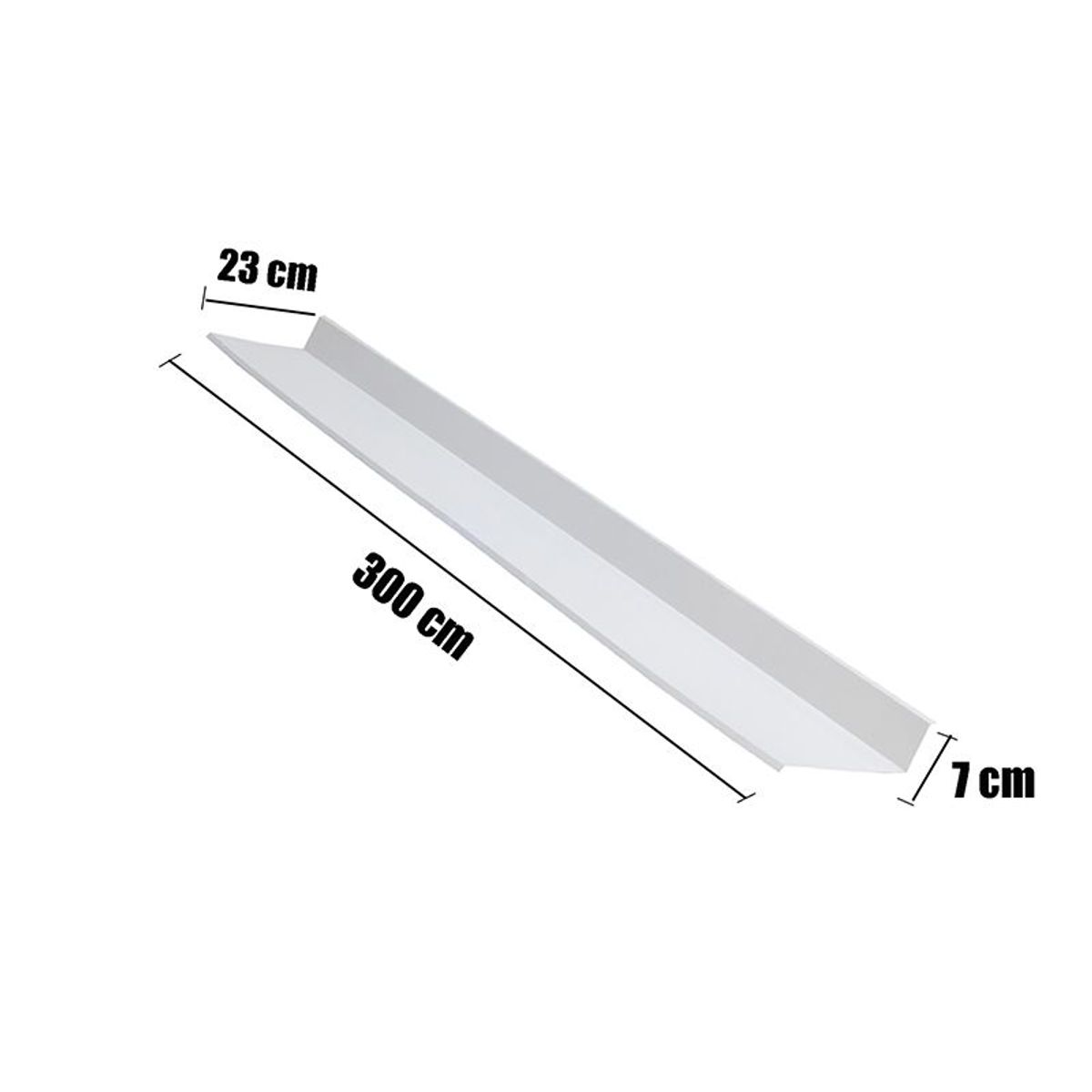 Rufo Externo Corte28,branco,3m,calhaforte, marca Calhaforte - Foto 2
