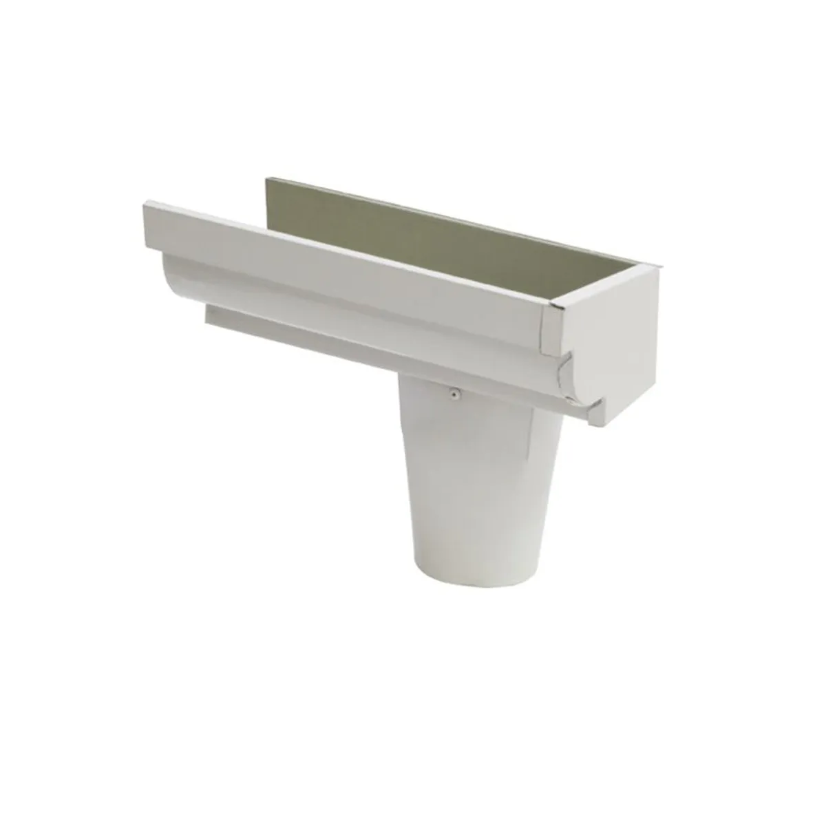 Terminal com Bocal Moldura Corte 28, Branco, Direito,calhaforte, marca Calhaforte - Foto Principal