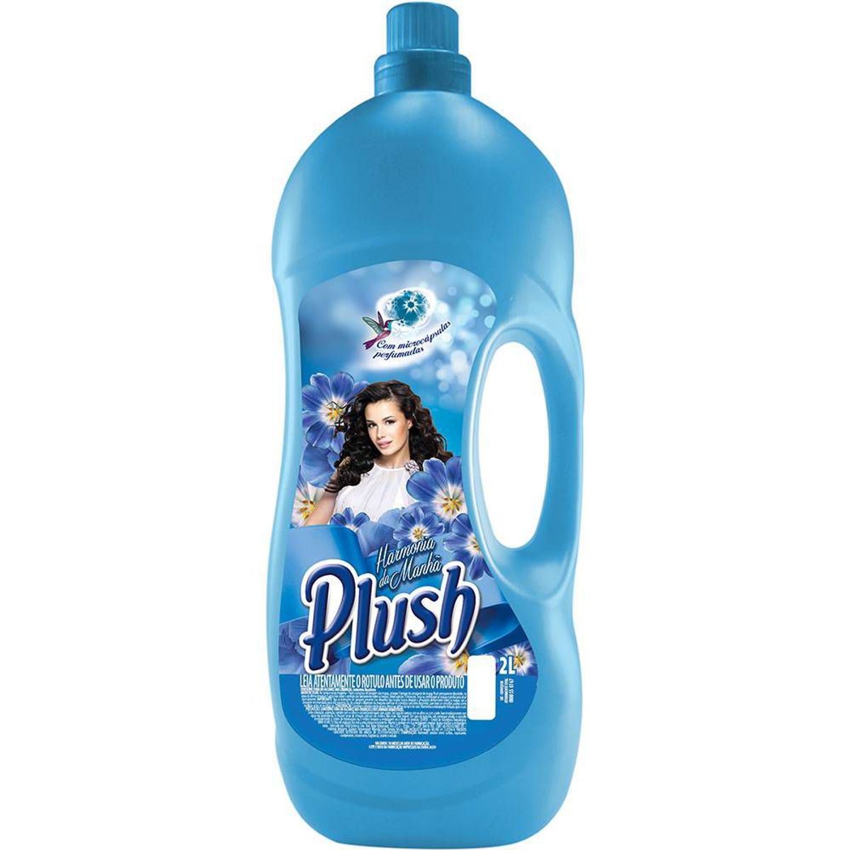 Amaciante Plush Harmonia da Manhã 2L Azul, marca Sanol - Foto Principal