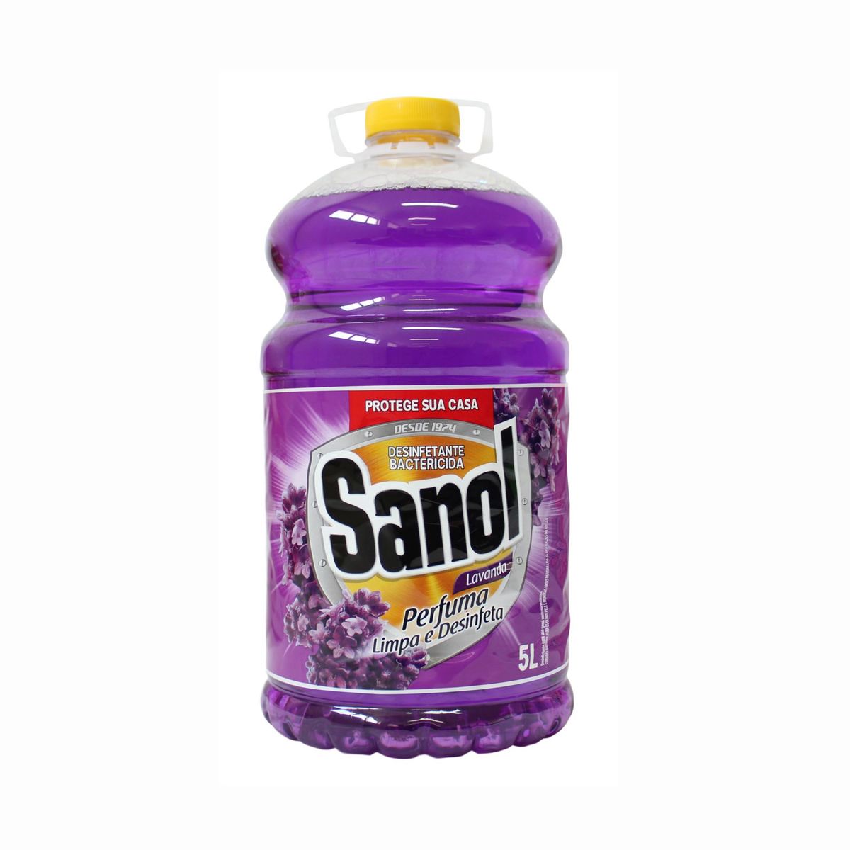 Desinfetante Leitoso Lavanda 5L Roxo, marca Sanol - Foto Principal