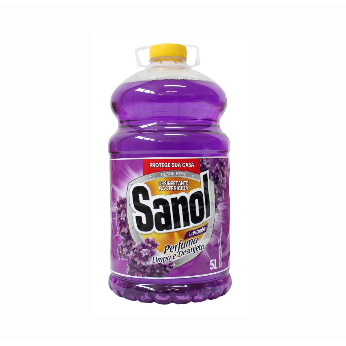 Desinfetante Leitoso Lavanda 5L Roxo, marca Sanol - Foto Principal