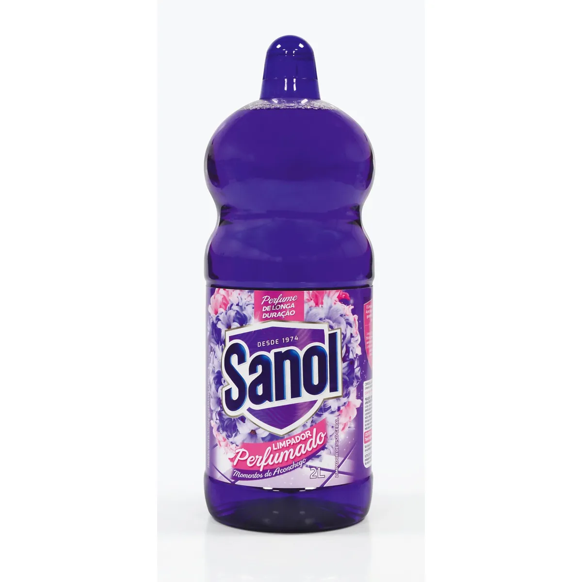 Limpador Perfumado Momentos de Aconchego 2L Roxo, marca Sanol - Foto Principal
