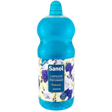 Limpador Perfumado Intense Jasmine Azul Sanol 2L