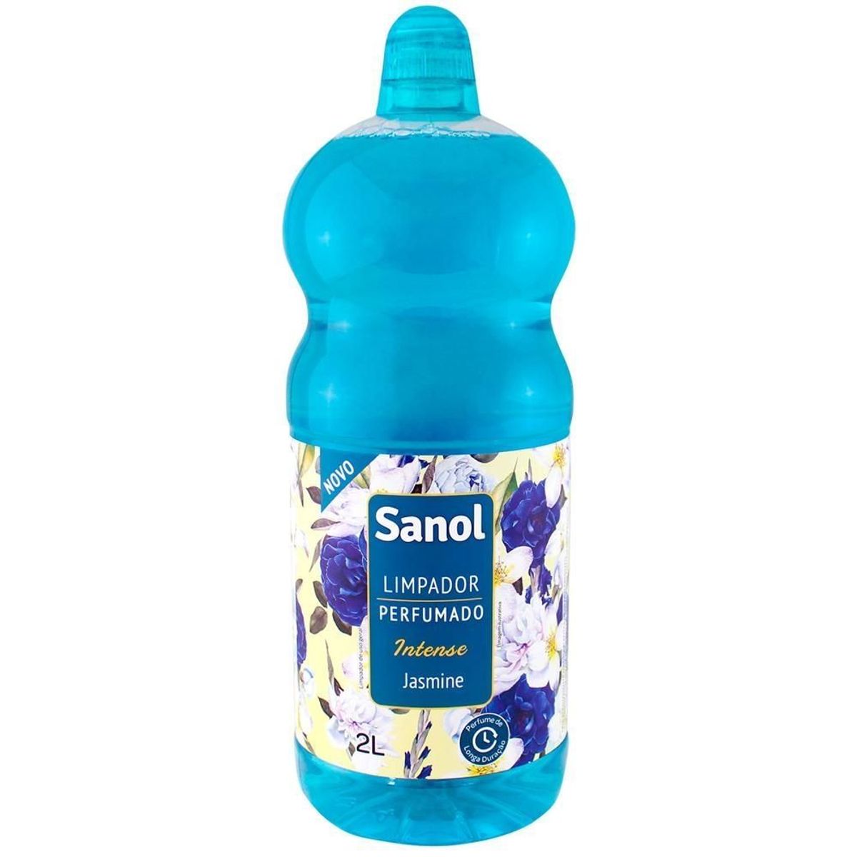 Limpador Perfumado Intense Jasmine Azul Sanol 2L, marca Sanol - Foto Principal