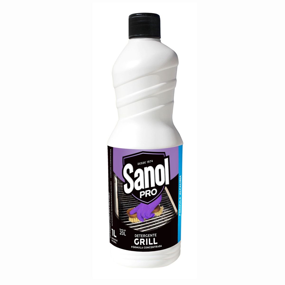 Detergente Desincrustrante Alcalino 1L Incolor, marca Sanol - Foto Principal