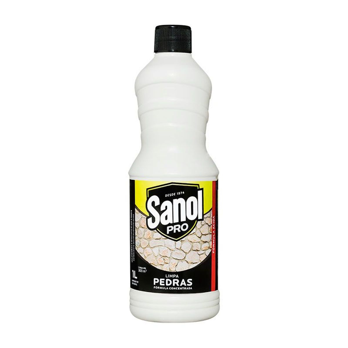 Limpa Pedras Líquido Concentrado Sanol Pro 1 L, marca Sanol - Foto Principal