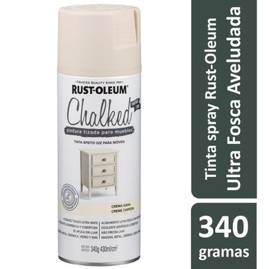 Tinta Spray Chalked Efeito Giz Ultra Fosco 340G Rosa Palido
