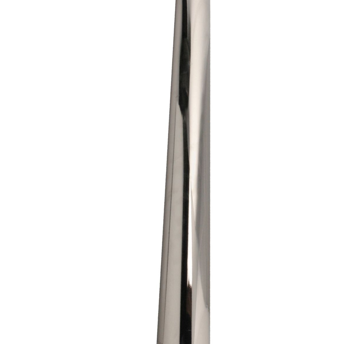 Pé para Mesa de Vidro Inox Polido 60x740mm Prata, marca Geris - Foto Principal