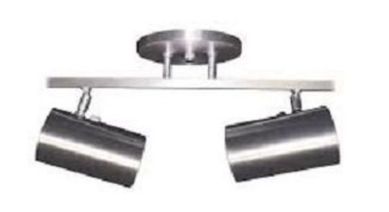 Spot Barra 2 Lampadas 25W Bivolt Cromado
