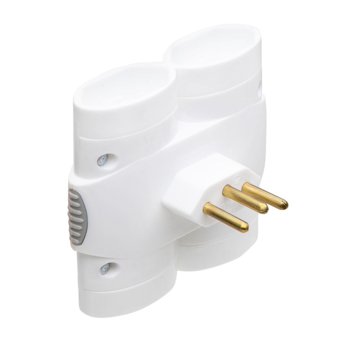 Benjamim 4 Saídas Branco 3 Polos 10A, marca Legrand - Foto Principal