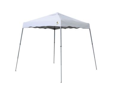 Gazebo de Polister e Ferro 2,4x2,4m Branco
