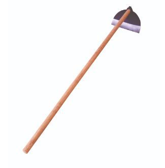 Enxada de Ao Larga Com Cabo 30cm