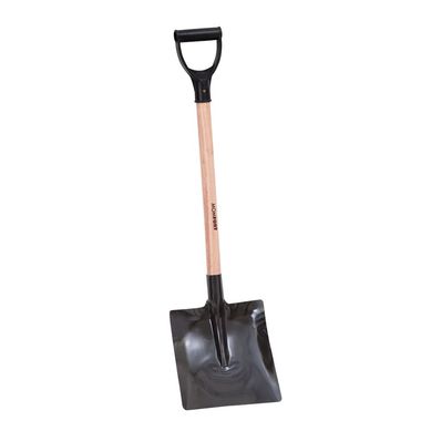 P Ajuntadeira Quadrada N 3 com Cabo de Madeira 75cm Y em PVC