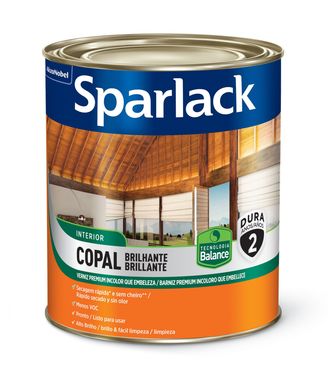 Verniz Copal Brilhante Transparente 225Ml Sparlack