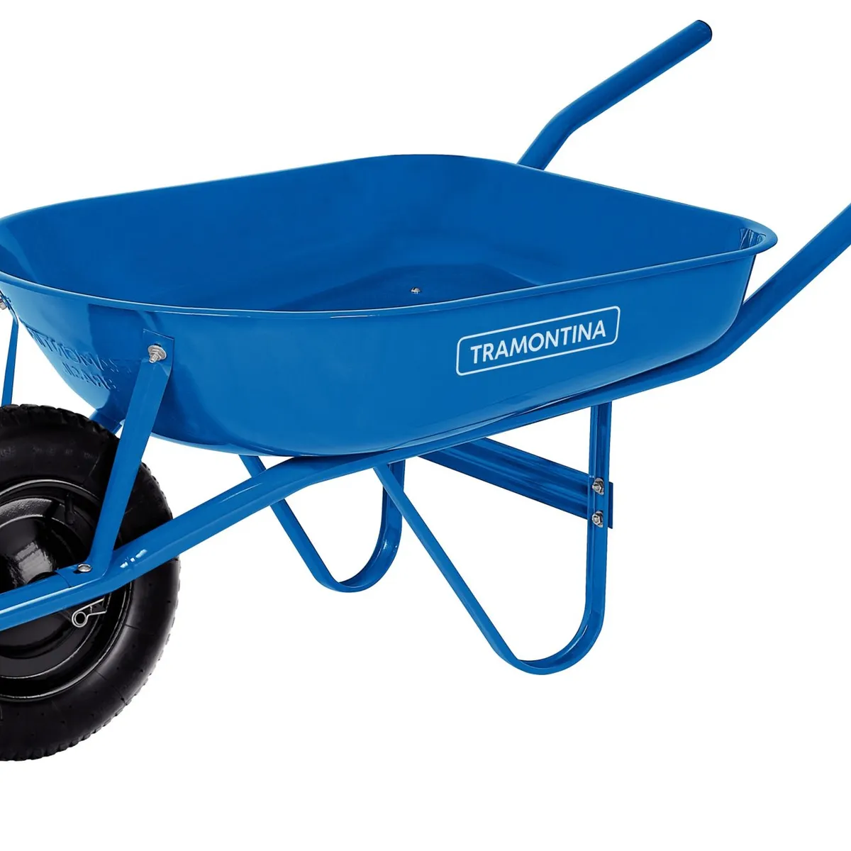 Carrinho de Mão 50L até 100kg Aço Azul 77704432, marca Tramontina - Foto Principal