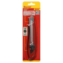 Estilete Multiuso Starrett Emborrachado 18mm Vermelho