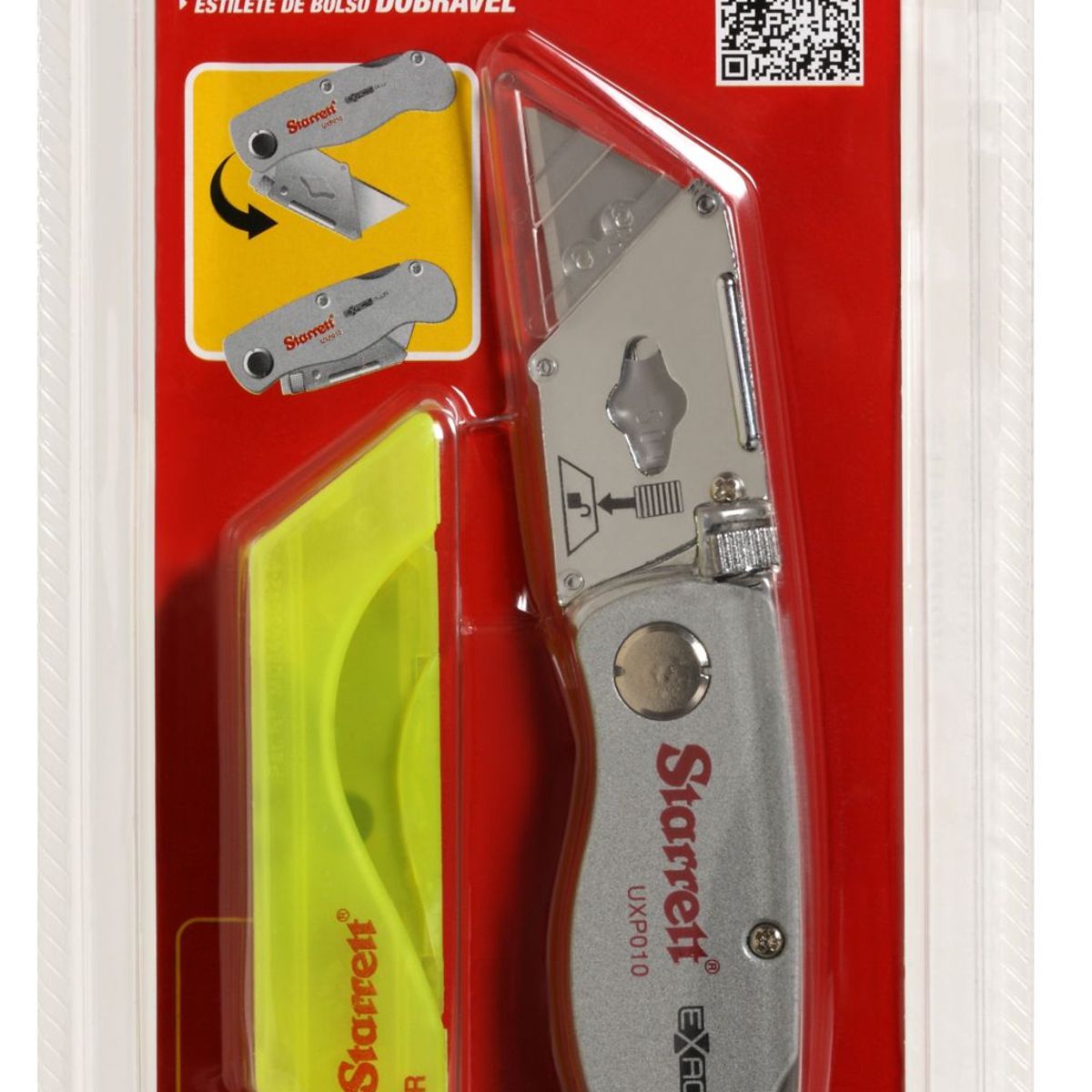 Estilete Dobravel Exact Plus Lam.Trap, marca Starrett - Foto 2