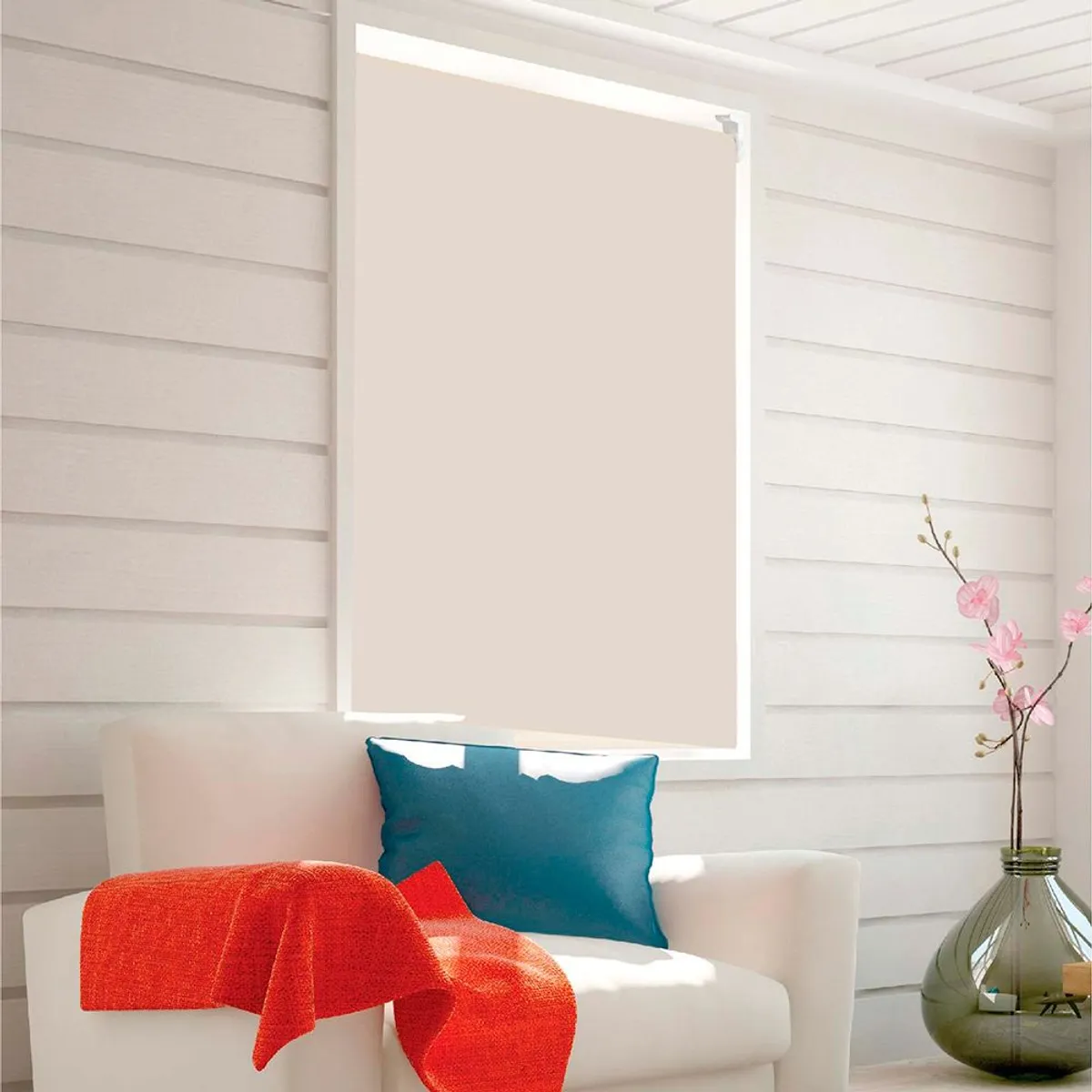 Persiana Rolo  b/out 120x160cm  Bege Evolux, marca Evolux - Foto Principal