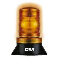 Sinalizador Strobo 4 Flashes LED 12V a 80VDC Âmbar