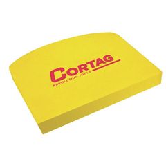 Espátula em EVA para Rejunte 12cm Amarelo