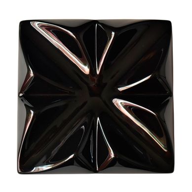 Revestimento Flor 3D 15X15 Preto