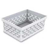 Cesto Organizador P 8,7x15,5x21,4cm Branco