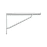 Suporte 25cm 45kg Cromado Branco