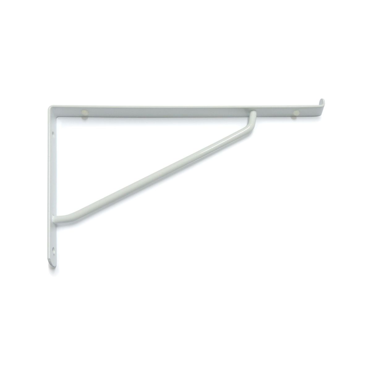 Suporte 25cm 45kg Cromado Branco, marca Ducasse - Foto Principal