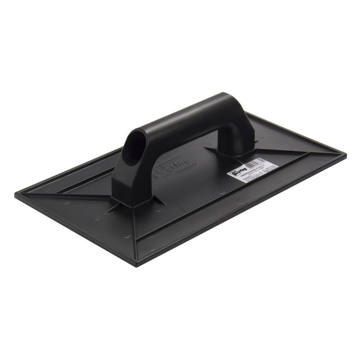 Desempenadeira Plástica Lisa 23x12cm Preto Cortag, marca Cortag - Foto Principal