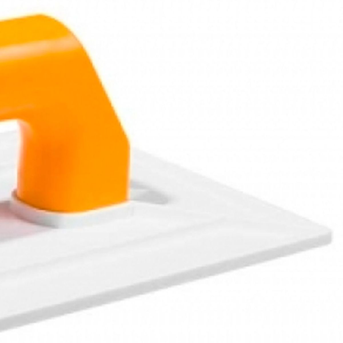 Desempenadeira Plástica para Grafiato 27x14cm Branco, marca Cortag - Foto 2