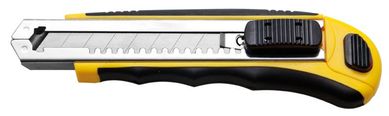 Estilete Profissional 8 Lminas Amarelo