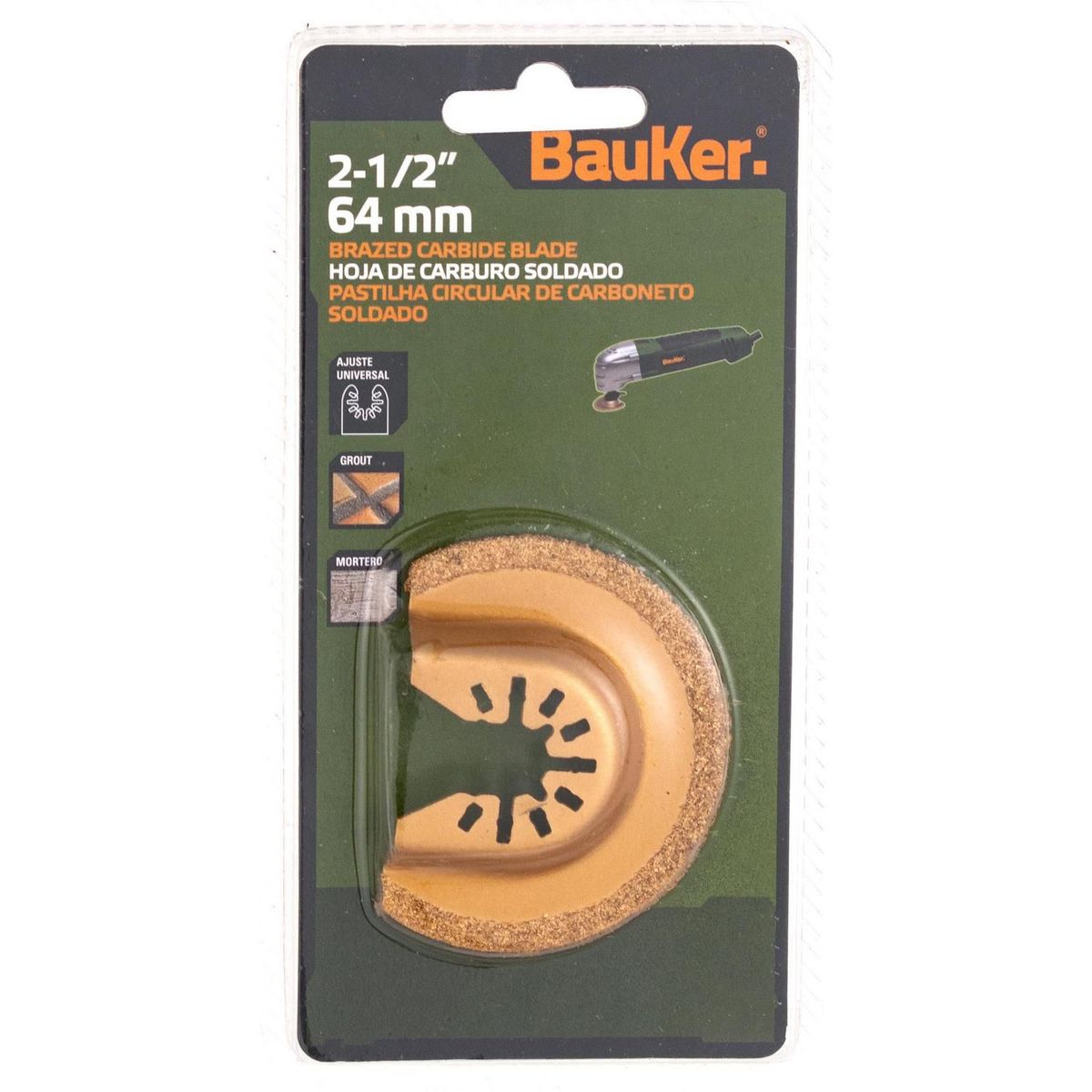 Disco Corte com FL de Carburo MFT-01, marca Bauker - Foto 2