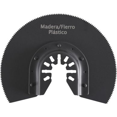 Pastilha Semicircular Serra Circular MFT-04 Bauker 88 mm 3-15/32