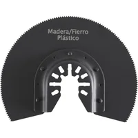 Pastilha Semicircular Serra Circular MFT-04 Bauker 88 mm 3-15/32" 1 peça