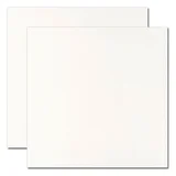 Porcelanato Esmaltado Polido Pure White 84x84cm Caixa 1,41m² Branco