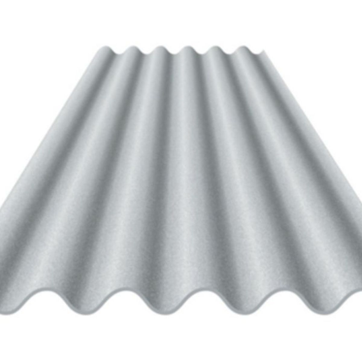 Telha de Fibrocimento Ondulada 244cmx110cmx6mm CRFS Cinza, marca Brasilit - Foto Principal