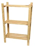 Estante de Madeira 100x65cm Bege