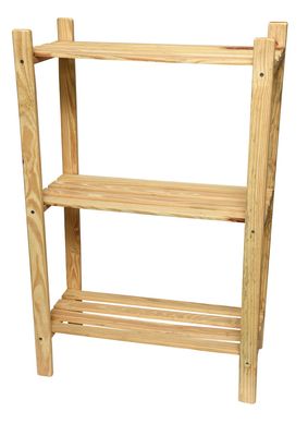Estante de Madeira 100x65cm Bege