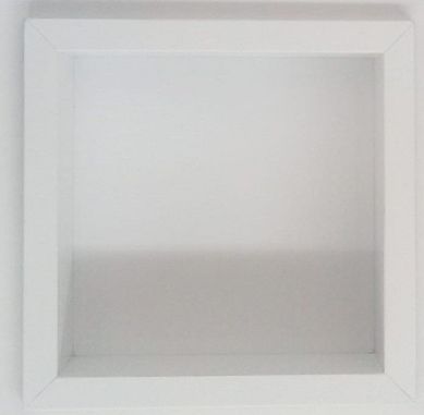 Nicho Polido 30x30cm Branco M&R