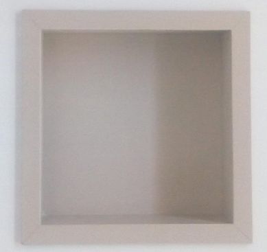 Nicho Bianco Polido 30x30cm Bege M&R