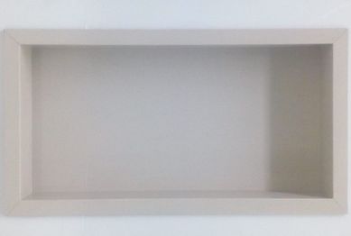 Nicho Bianco Polido 30x60cm Bege M&R