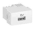 Módulo Carregador Usb 1A Lunare Branca Bivolt