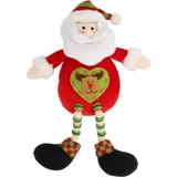 Enfeite Papai Noel Sentado 15x35cm Sortido
