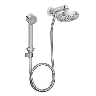 Chuveiro com Desviador e Ducha Manual Flex Cromado