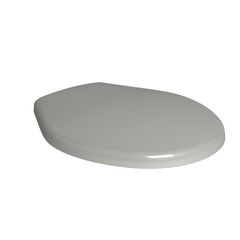 Assento Sanitário Antibacteriano Convencional Polipropileno Cinza Izy/Ravena Deca